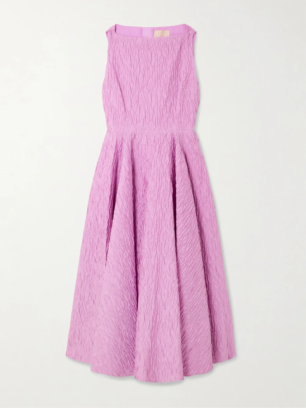 Roksanda Tera Cloqué Midi Dress in pink