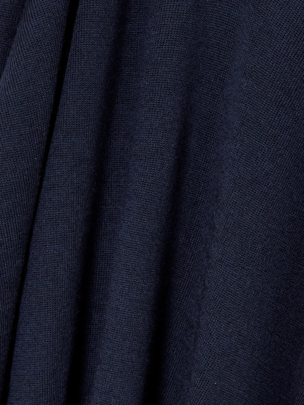 Close-up detail of the Rùadh Oscar Embroidered Merino Wool Sweater