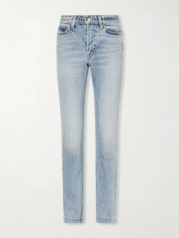 Rùadh The Cecile Mid-rise Straight-leg Jeans