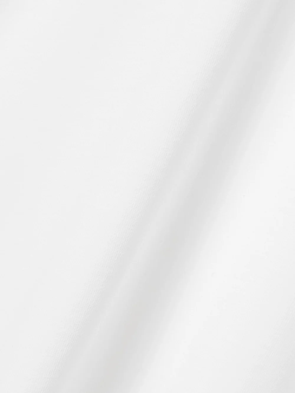 Close-up detail of the Rùadh The Holt Oversized Organic Cotton-jersey T-shirt