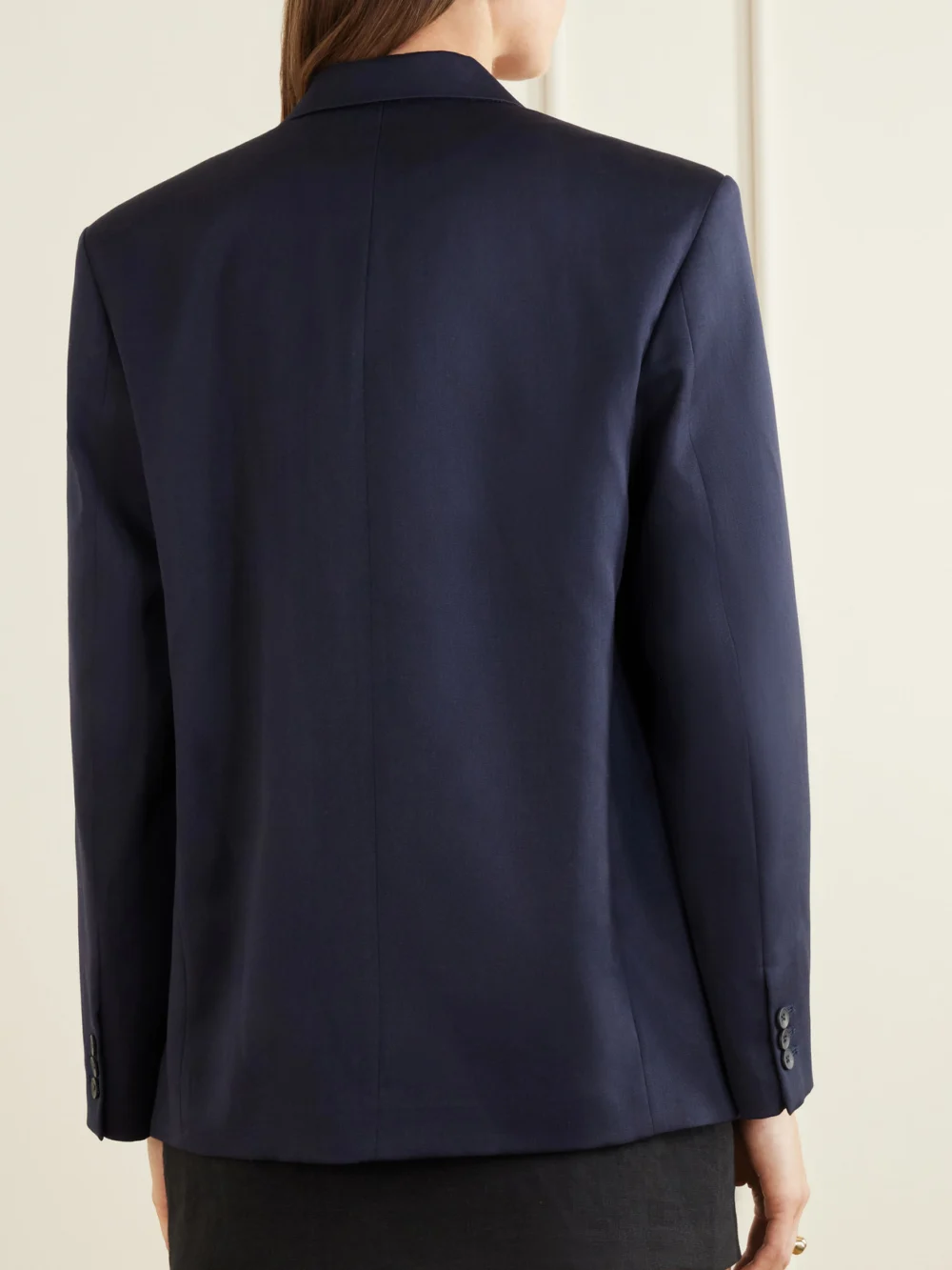 Back view of the Rùadh The Stewart Wool Blazer