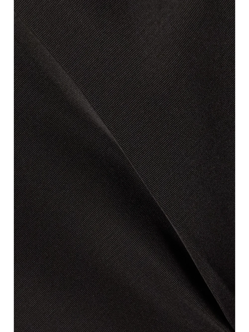 Close-up detail of the Sacai Satin-trimmed Silk and Cotton-blend Flared Pants