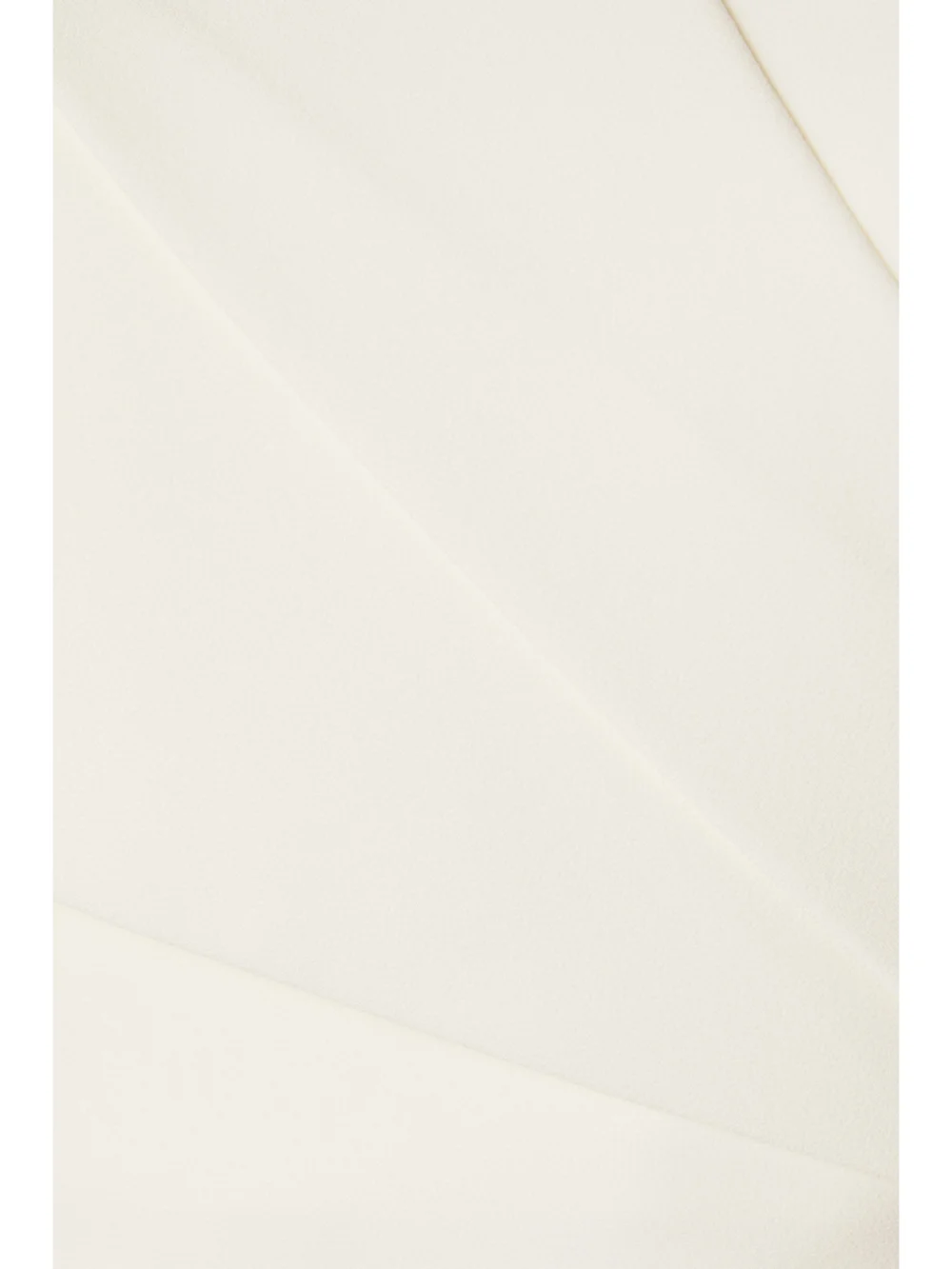 Close-up detail of the Safiyaa Flora Cape-effect Crepe Midi Dress