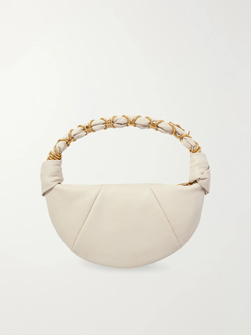 Back view of the Saint Laurent Amalia Mini Leather Shoulder Bag