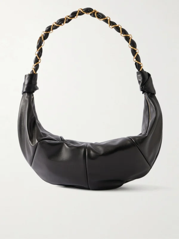 Saint Laurent Amalia Small Leather Shoulder Bag