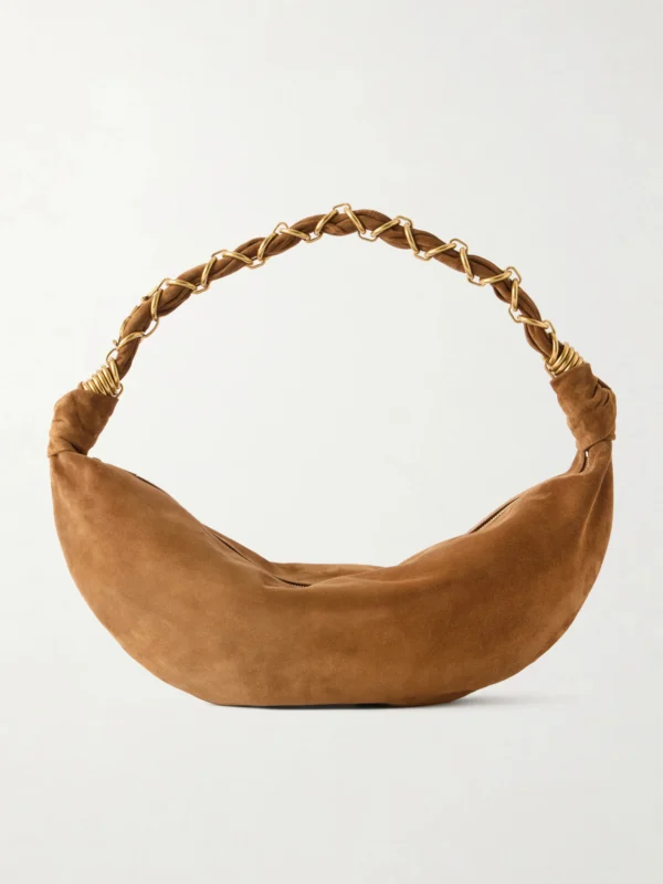 Saint Laurent Amalia Small Suede Shoulder Bag