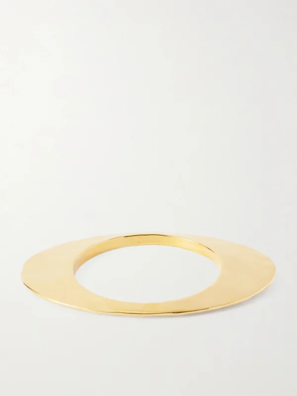 Saint Laurent Blade Gold-tone Bracelet
