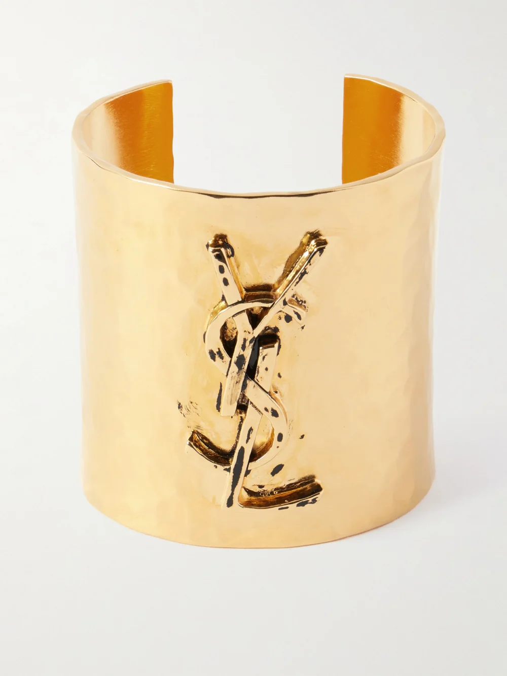 Saint Laurent Cassandre Gold-tone Cuff in s