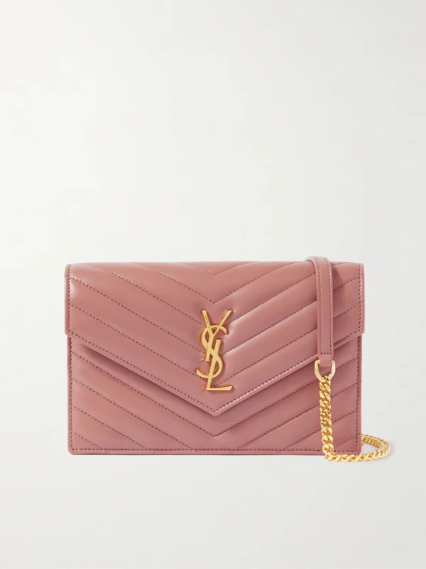 Saint Laurent Cassandre Matelassé Leather Shoulder Bag