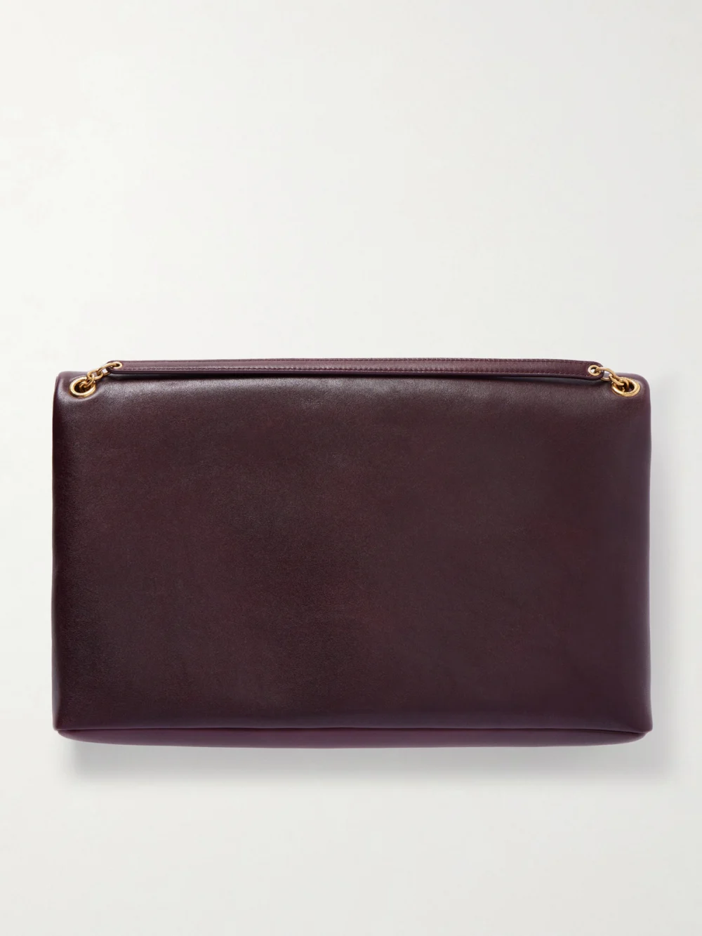 Back view of the Saint Laurent Cassandre Xxl Leather Shoulder Bag