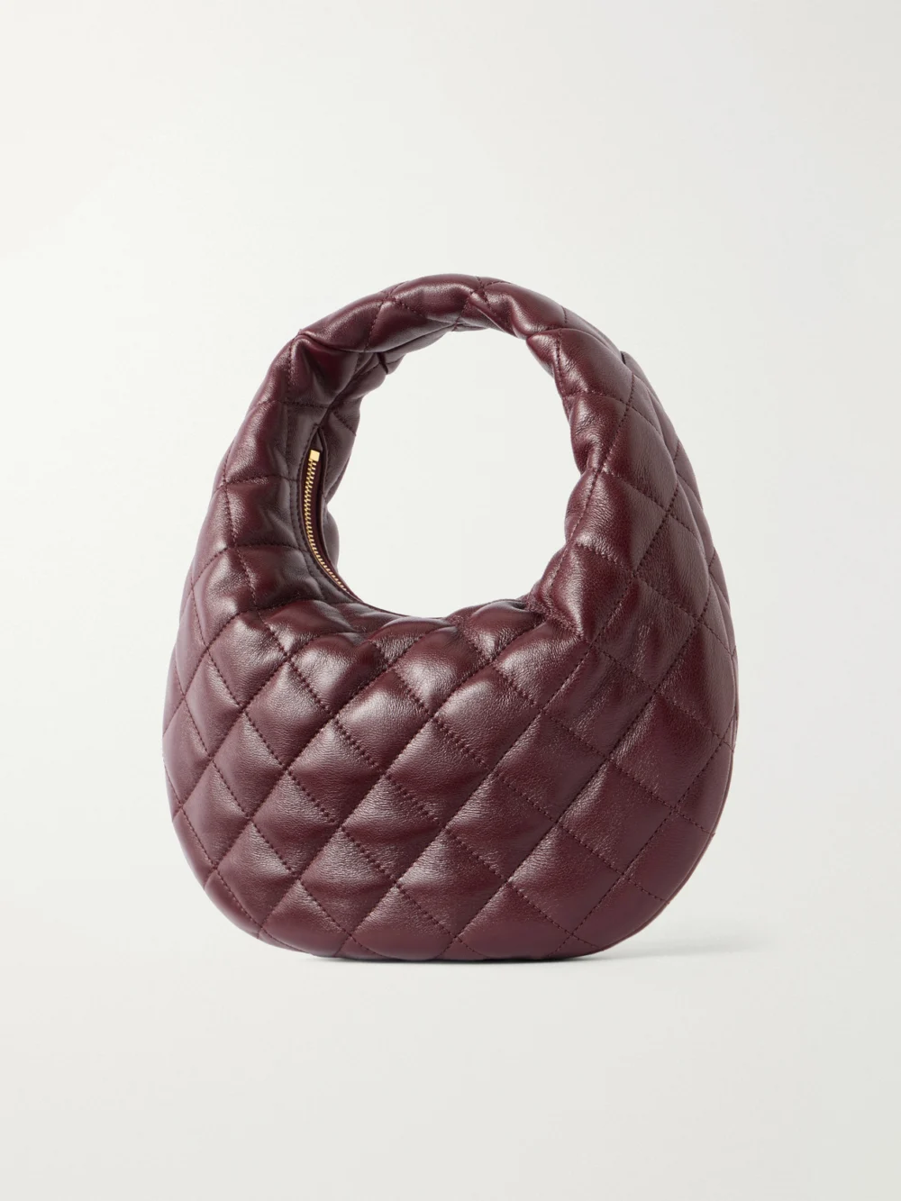 Back view of the Saint Laurent Icare Matelassé Leather Tote