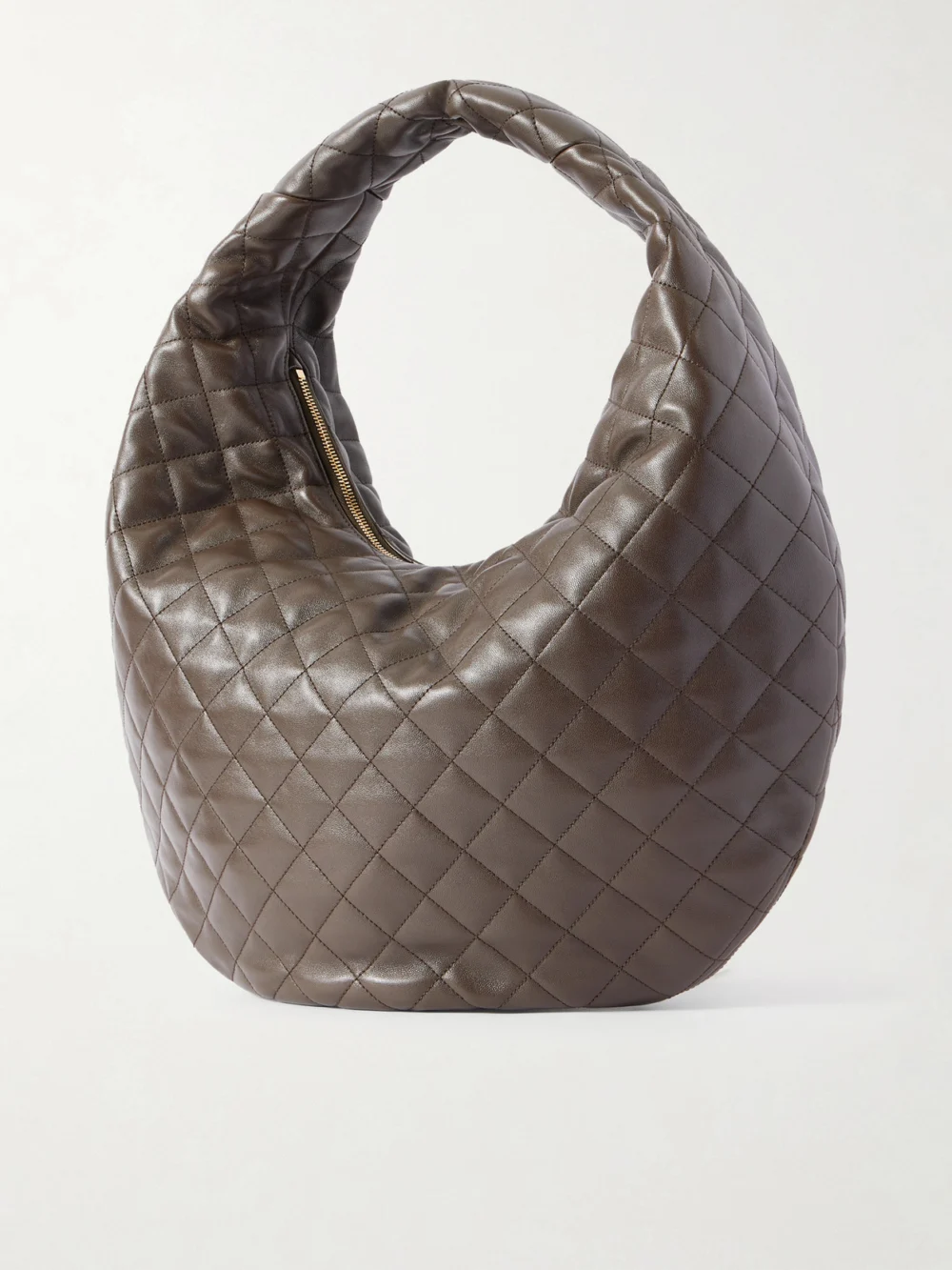 Back view of the Saint Laurent Icare Matelassé Leather Tote