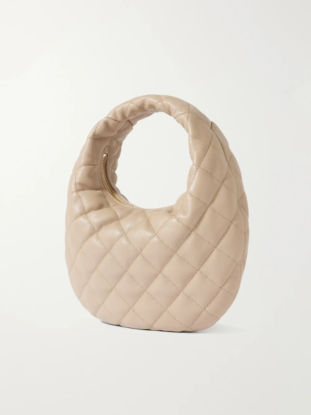 Back view of the Saint Laurent Icarino Matelassé Leather Tote