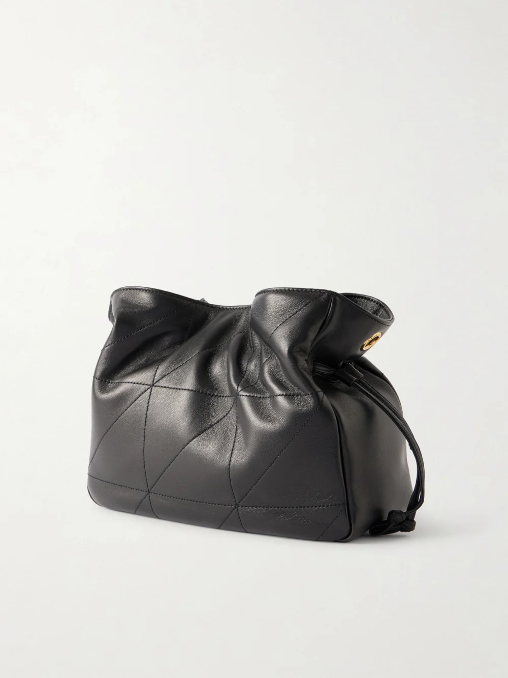 Back view of the Saint Laurent Jamie Quilted Leather Shoulder Bag