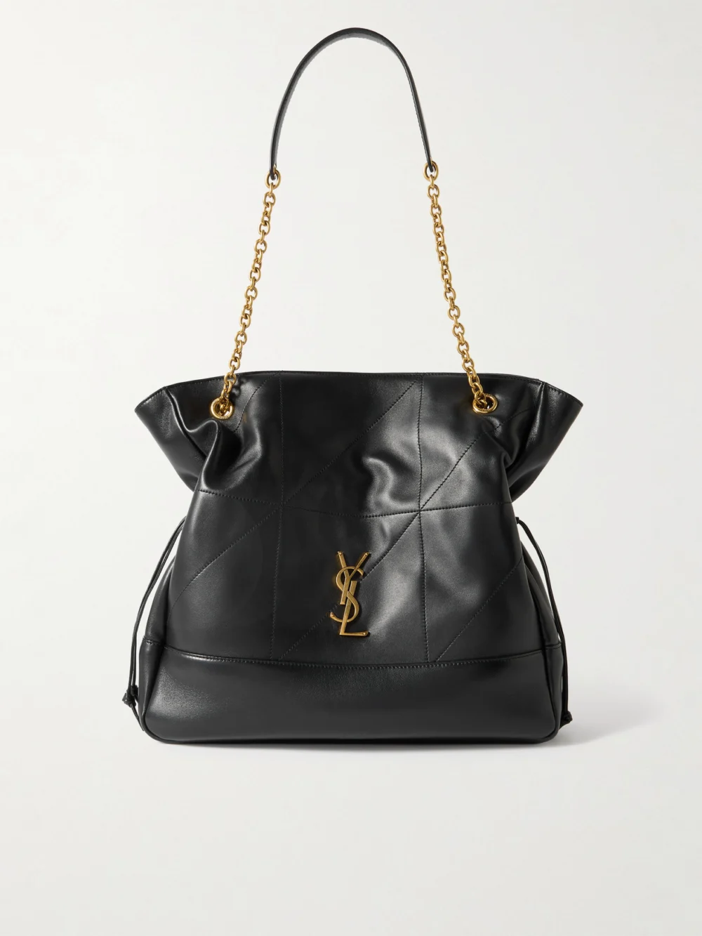 Saint Laurent Jamie Shopping Quilted Leather Shoulder Bag in black