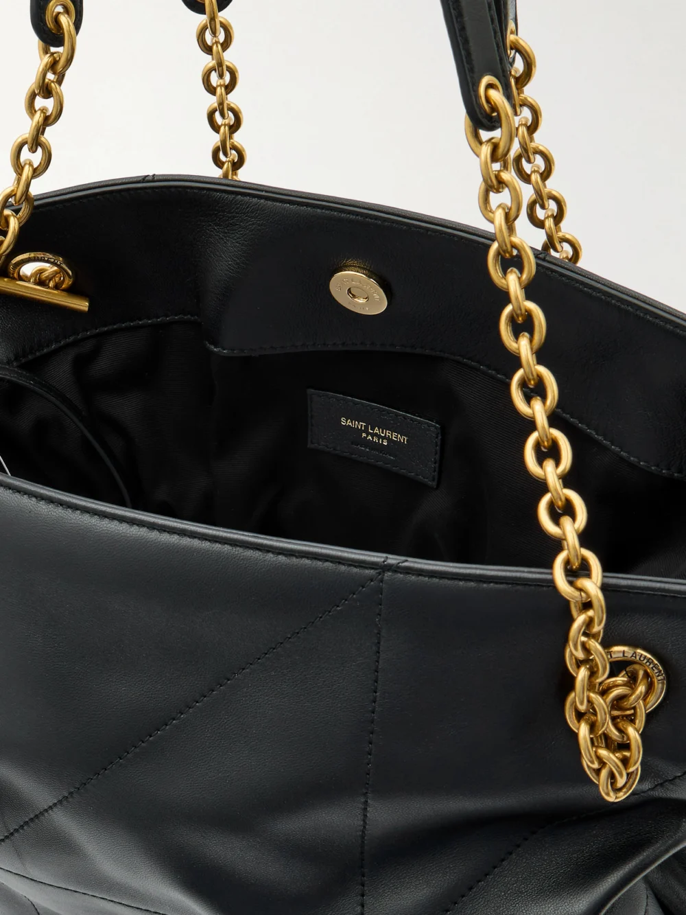 Saint Laurent Jamie Shopping Quilted Leather Shoulder Bag, another view