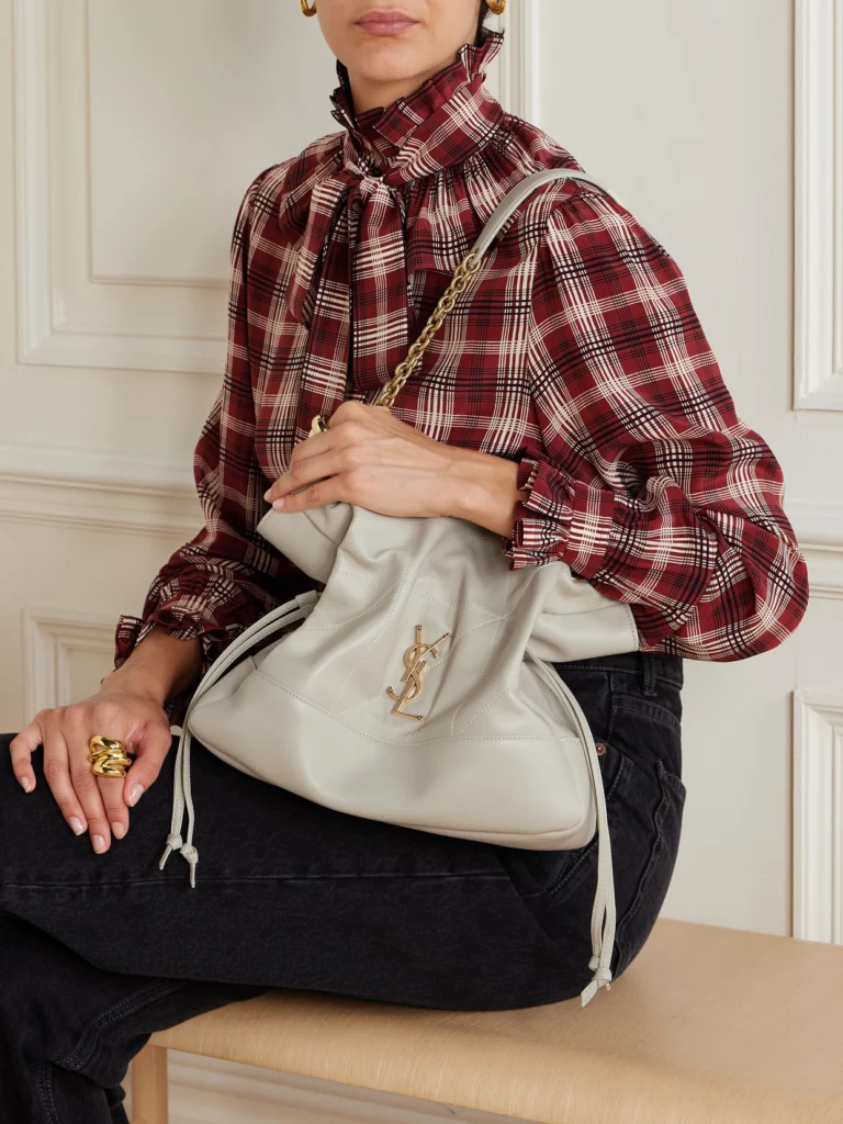 Saint Laurent Jamie Shopping Small Quilted Leather Shoulder Bag