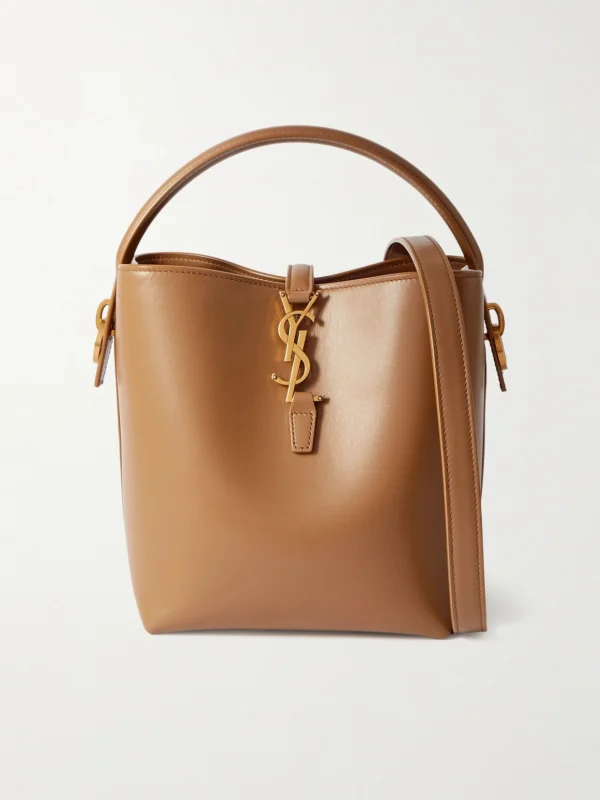 Saint Laurent Le 37 Small Leather Bucket Bag