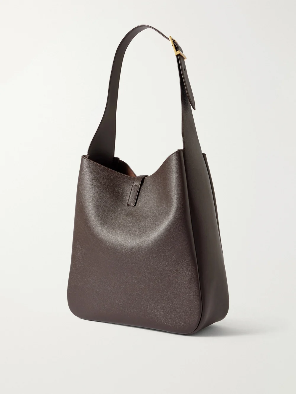 Back view of the Saint Laurent Le 5 À 7 Large Leather Shoulder Bag