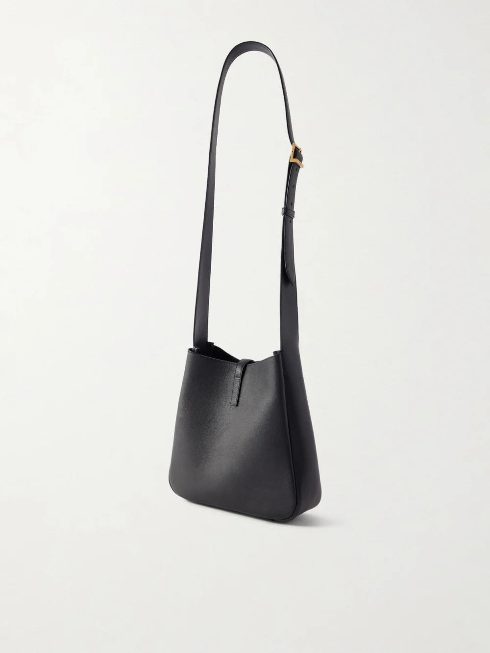 Back view of the Saint Laurent Le 5 À 7 Leather Shoulder Bag