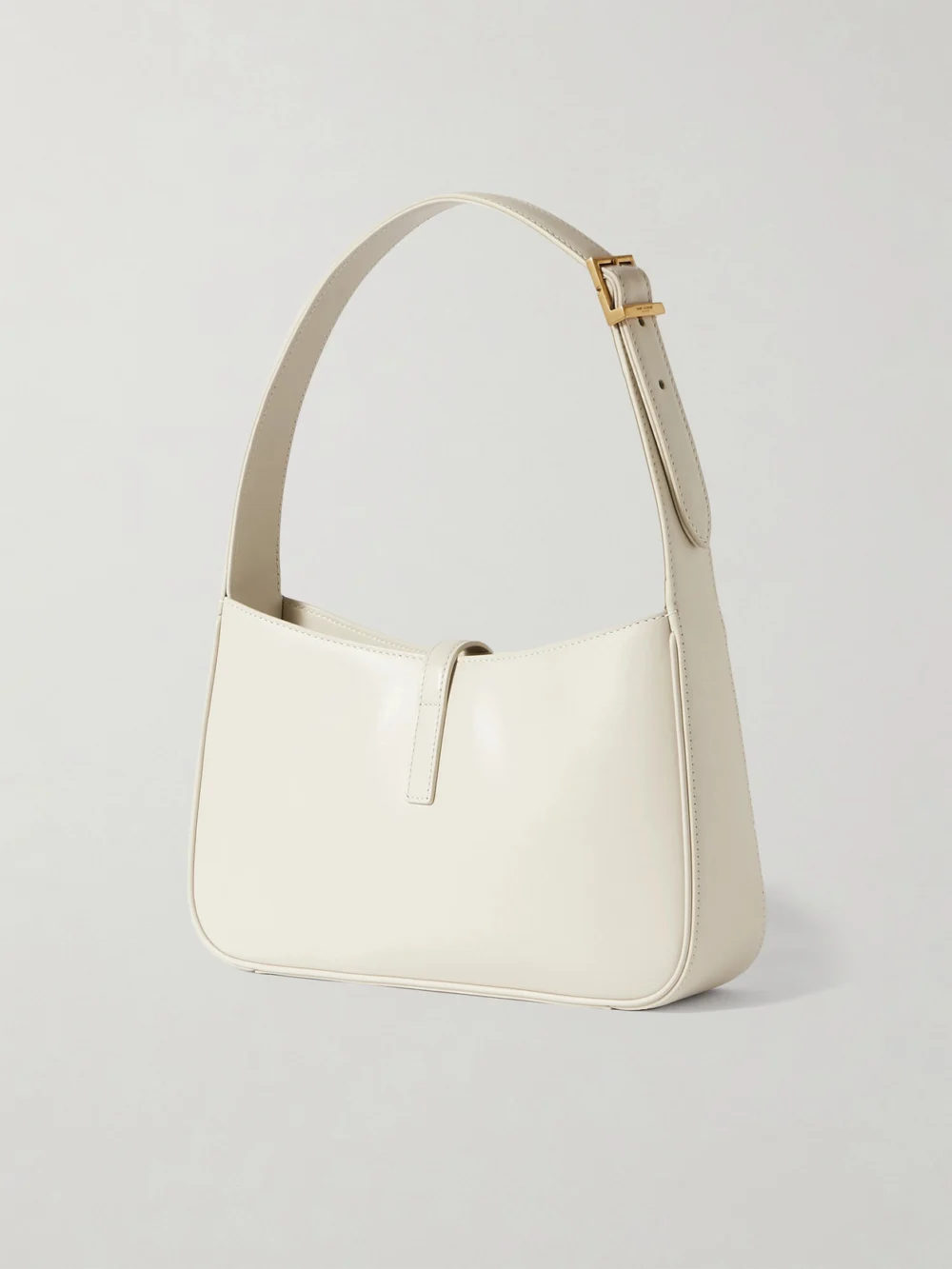 Back view of the Saint Laurent Le 5 À 7 Leather Shoulder Bag
