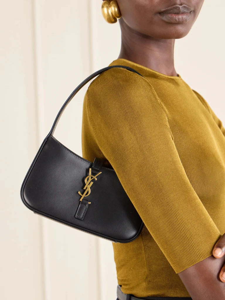 Saint Laurent Le 5 À 7 Mini Leather Shoulder Bag