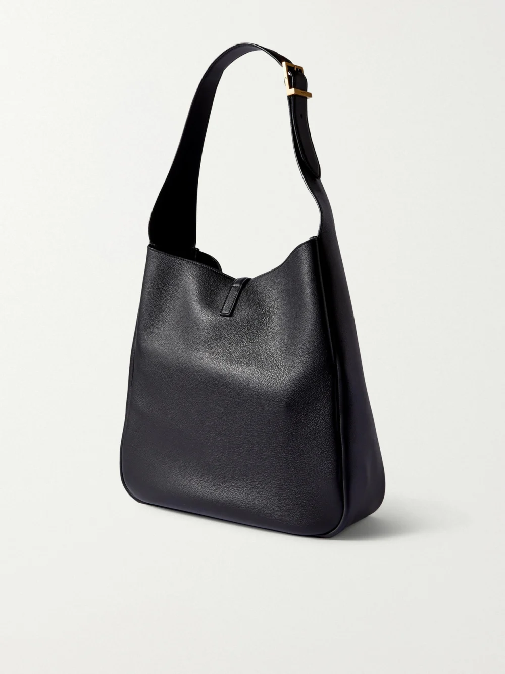 Back view of the Saint Laurent Le 5 À 7 Supple Large Leather Shoulder Bag