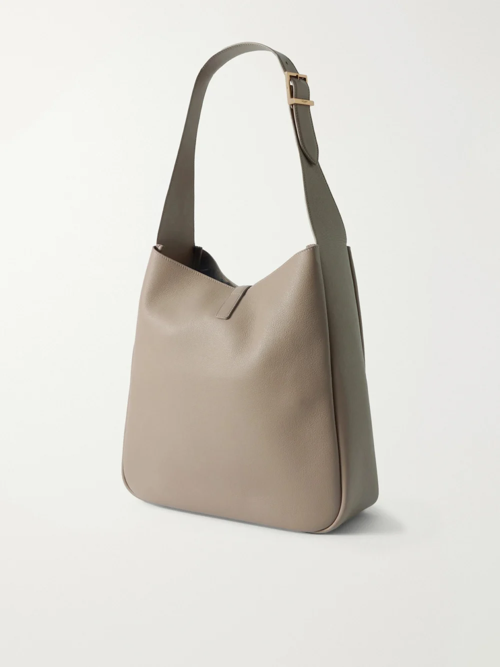 Back view of the Saint Laurent Le 5 À 7 Supple Large Leather Shoulder Bag