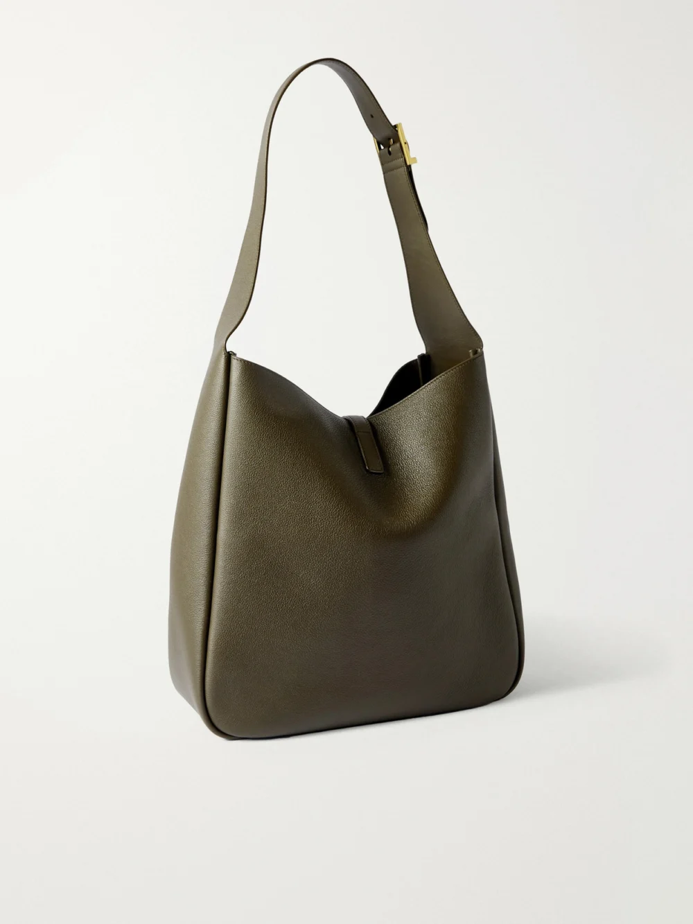 Back view of the Saint Laurent Le 5 À 7 Supple Large Leather Shoulder Bag