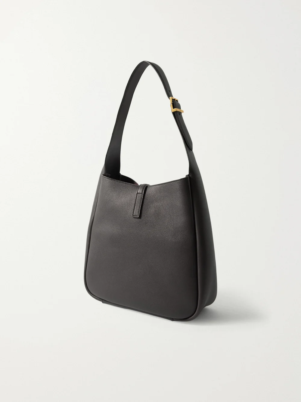 Back view of the Saint Laurent Le 5 À 7 Supple Small Leather Shoulder Bag