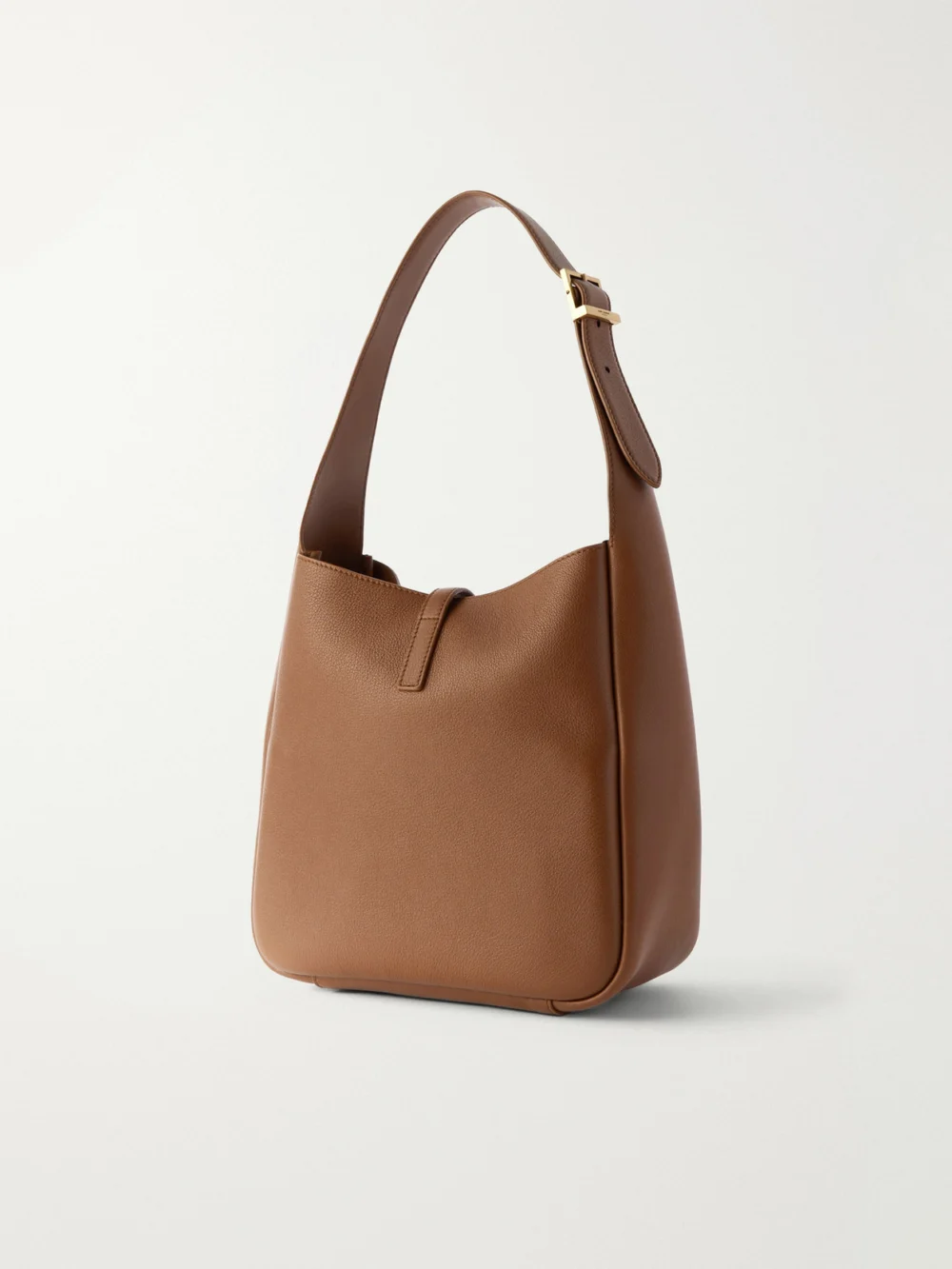 Back view of the Saint Laurent Le 5 À 7 Supple Small Leather Shoulder Bag