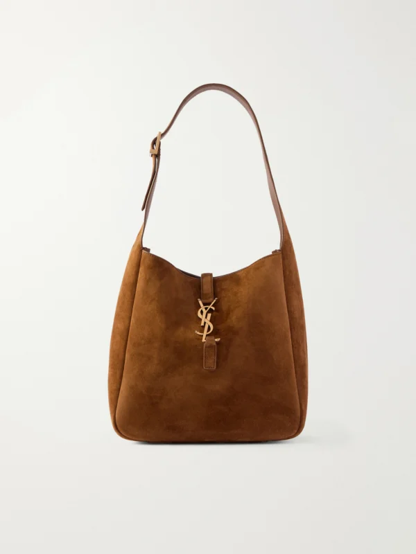 Saint Laurent Le 5 À 7 Supple Small Suede Shoulder Bag