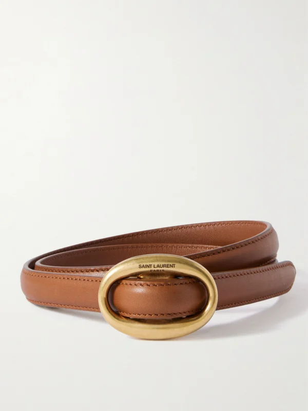 Saint Laurent Leather Belt