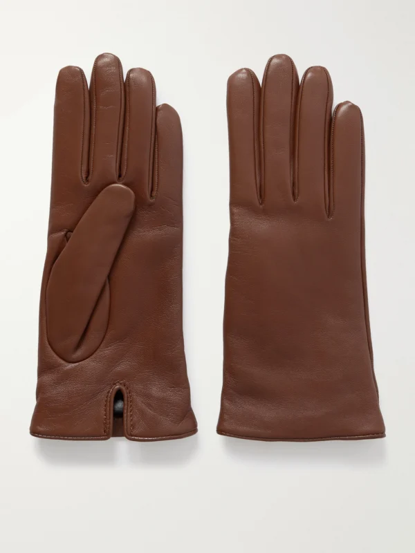 Saint Laurent Leather Gloves