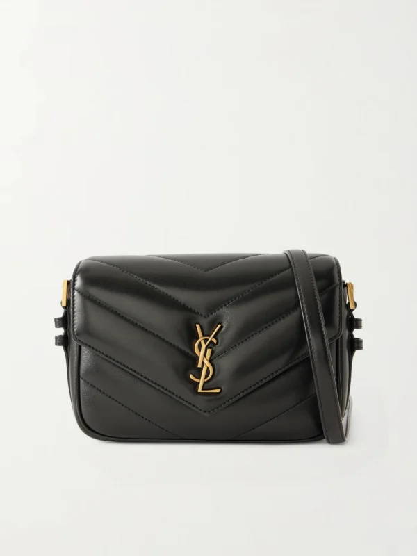 Saint Laurent Loulou Toy Matelassé Leather Shoulder Bag