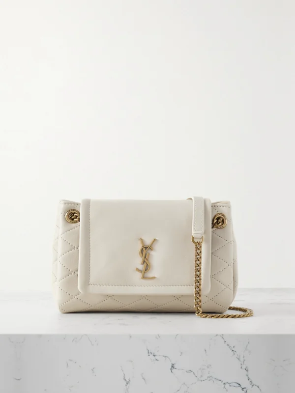 Saint Laurent Nolita Mini Quilted Leather Shoulder Bag
