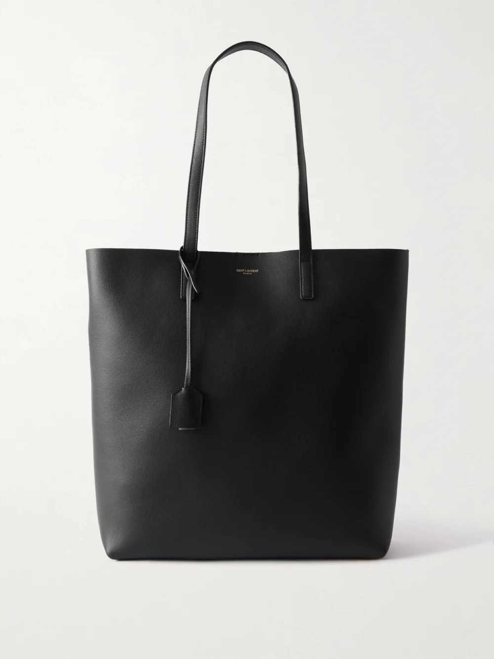 Saint Laurent North/south Leather Tote in black