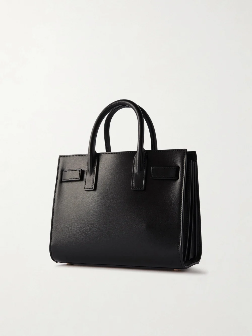 Back view of the Saint Laurent Sac De Jour Nano Leather Top-handle Bag