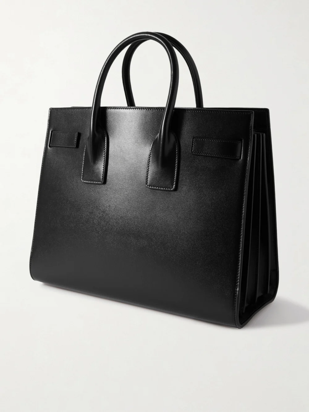 Back view of the Saint Laurent Sac De Jour Small Leather Tote