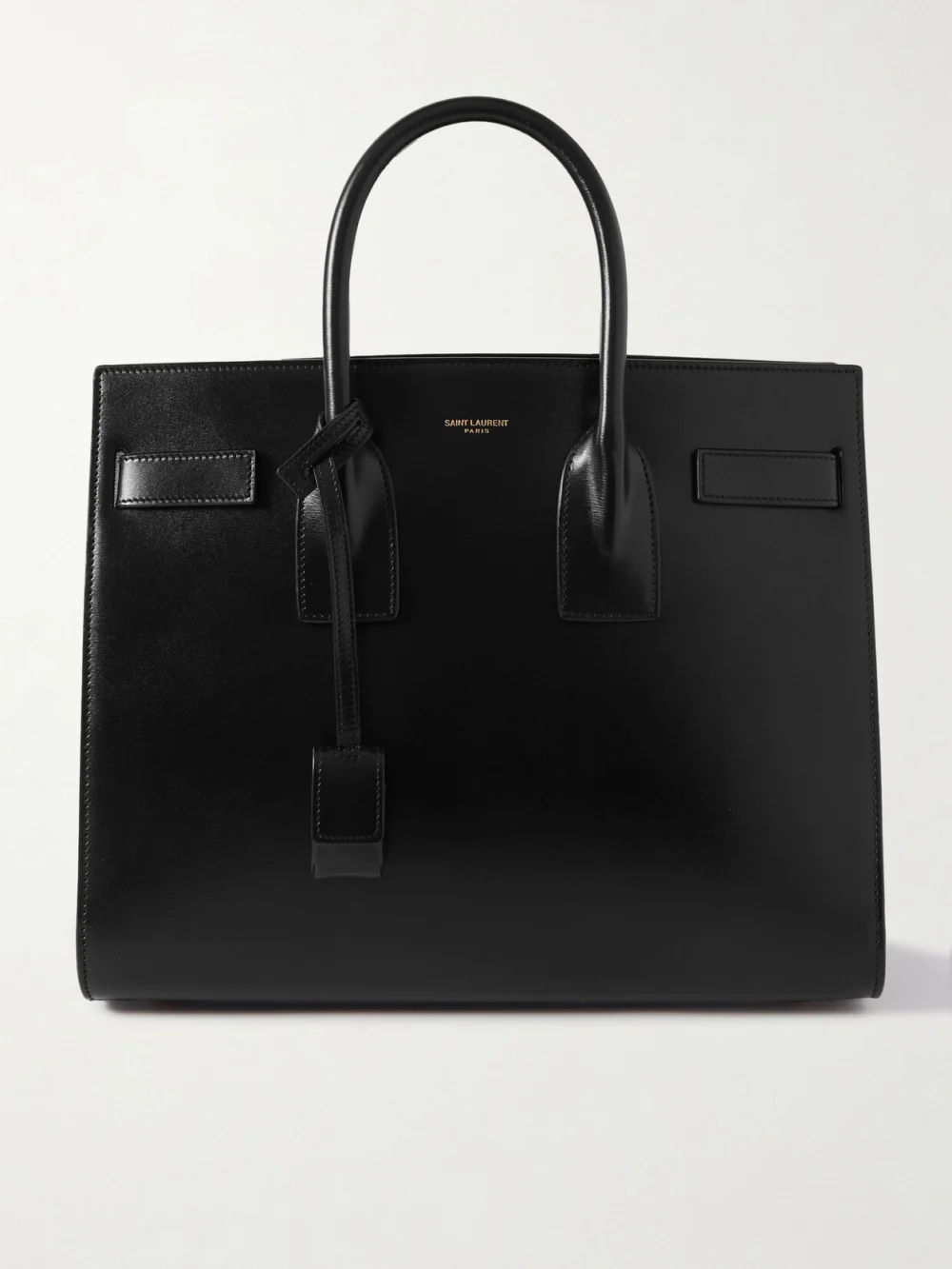 Saint Laurent Sac De Jour Small Leather Tote in black