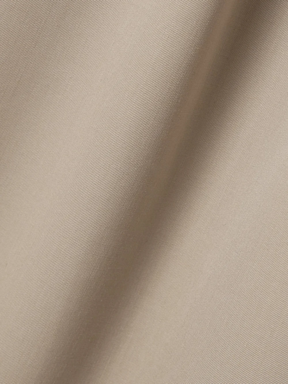 Close-up detail of the Salon 1884 Buckled Pleated Twill Straight-leg Cargo Pants