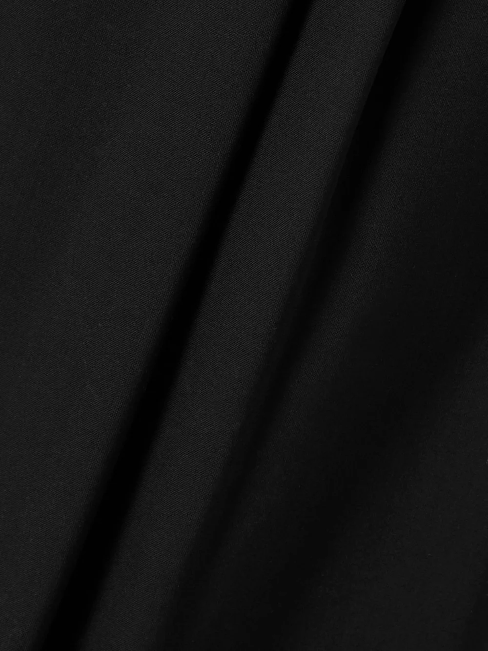 Close-up detail of the Salon 1884 Cecily Pleated Wool Wide-leg Pants