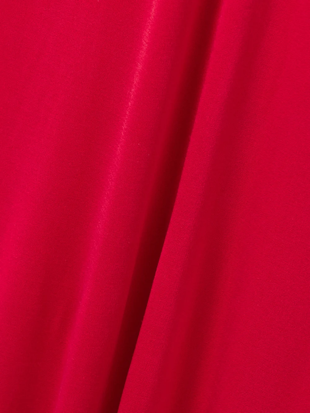 Close-up detail of the Salon 1884 Dominique Silk-satin Jersey Halterneck Gown