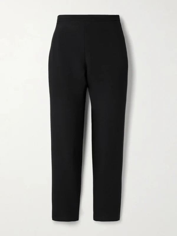 Salon 1884 Theo Wool and Silk-blend Twill Skinny Pants
