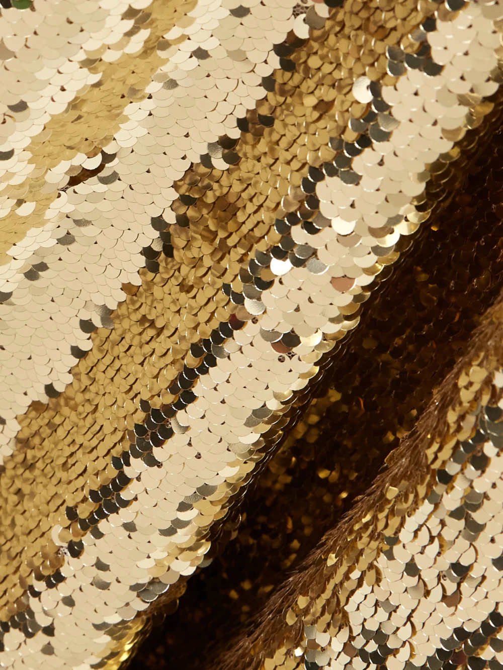 Close-up detail of the Saloni Jena Embellished Silk-trimmed Tulle Midi Dress