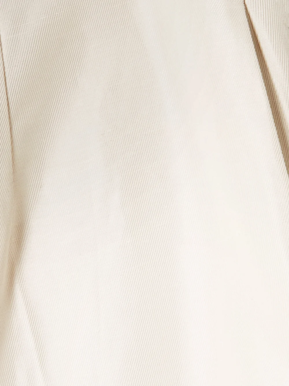 Close-up detail of the Saloni Walli Cotton, Linen and Silk-blend Wide-leg Pants