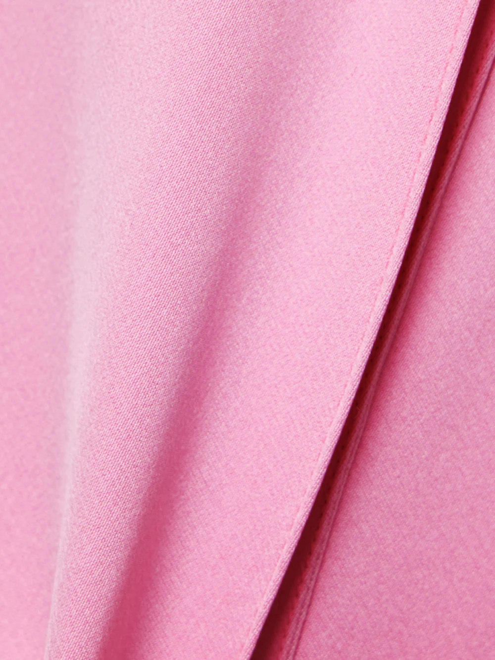 Close-up detail of the Sasuphi Adriana Satin-trimmed Silk-blend Straight-leg Pants