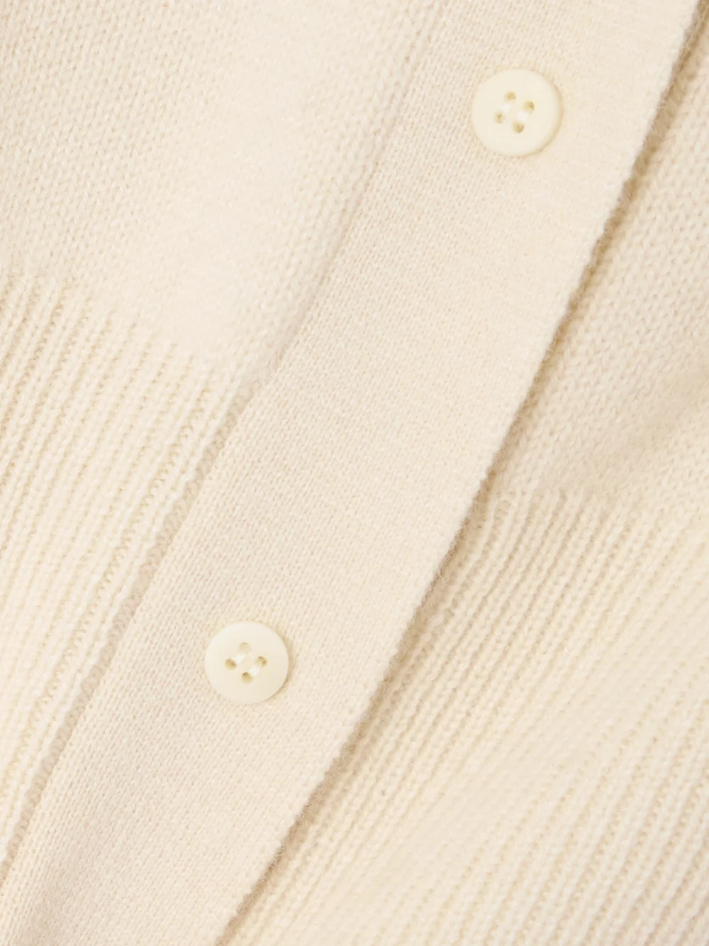 Close-up detail of the Sasuphi Cashmere Cardigan
