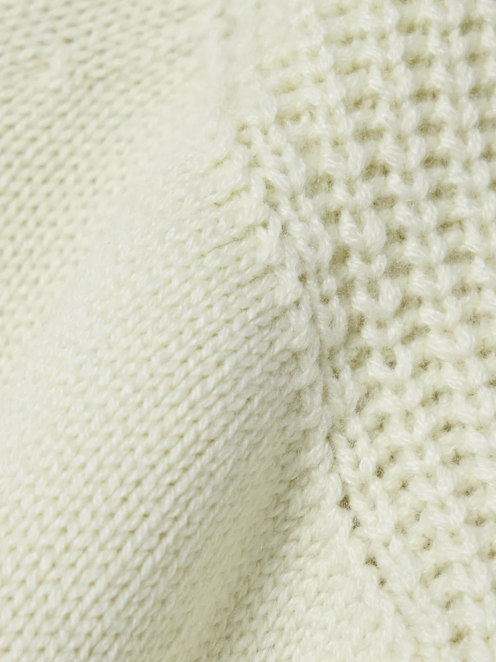 Close-up detail of the Sasuphi Cutout Cashmere Sweater