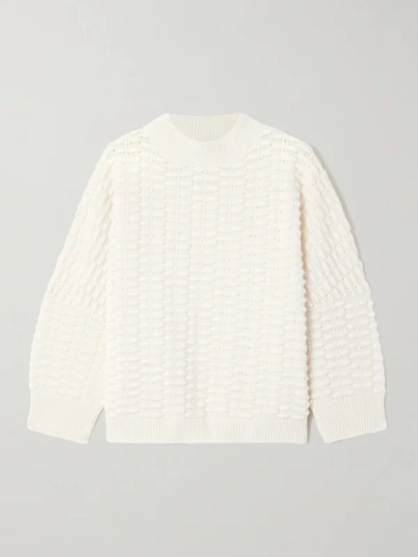 Sasuphi Lupetto Merino Wool and Cashmere-blend Sweater
